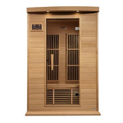 Golden Designs Maxxus Infrared Sauna 2 - Person Near Zero EMF FAR Infrared w/ Hemlock - The Sauna Solution LLC