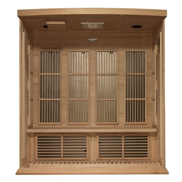 Golden Designs Maxxus Near Zero EMF FAR Infrared 4 - Person - The Sauna Solution LLC