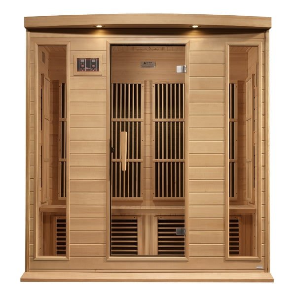 Golden Designs Maxxus Near Zero EMF FAR Infrared 4 - Person - The Sauna Solution LLC