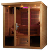 Golden Designs "Monaco" 6 - Person Near Zero EMF FAR Infrared Sauna - The Sauna Solution LLC