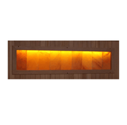 Golden Designs "Reserve Edition" 1 - 2 Person Full Spectrum PureTech™ Near Zero EMF Infrared Sauna with Himalayan Salt Bar - The Sauna Solution LLC