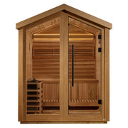 Golden Designs "Savonlinna" 3 - Person Outdoor Traditional Sauna - The Sauna Solution LLC