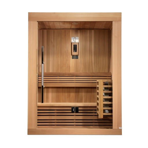 Golden Designs "Sundsvall Edition" 2 - Person Traditional Steam Sauna - The Sauna Solution LLC