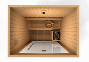 Golden Designs "Sundsvall Edition" 2 - Person Traditional Steam Sauna - The Sauna Solution LLC