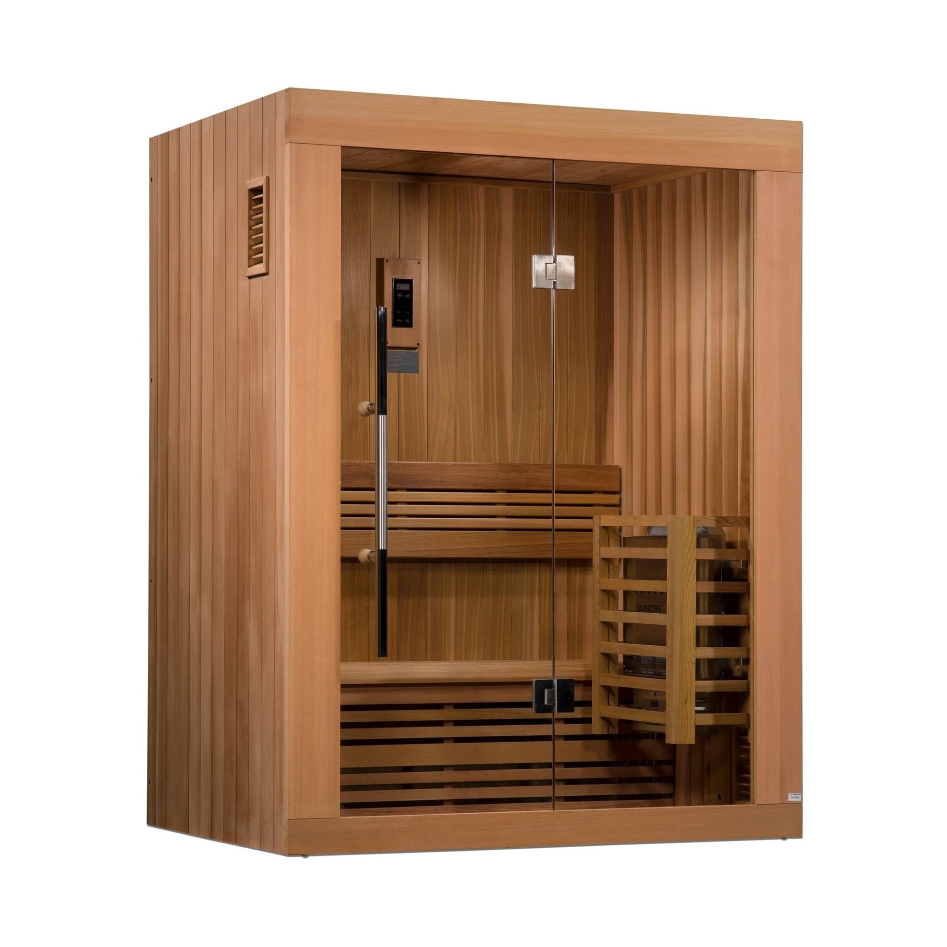Golden Designs "Sundsvall Edition" 2 - Person Traditional Steam Sauna - Sauna Heater Supply