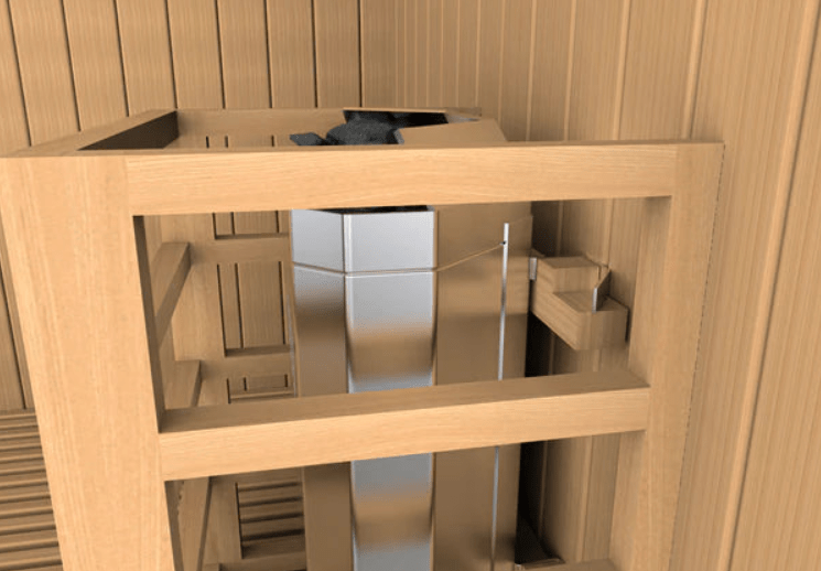 Golden Designs "Sundsvall Edition" 2 - Person Traditional Steam Sauna - The Sauna Solution