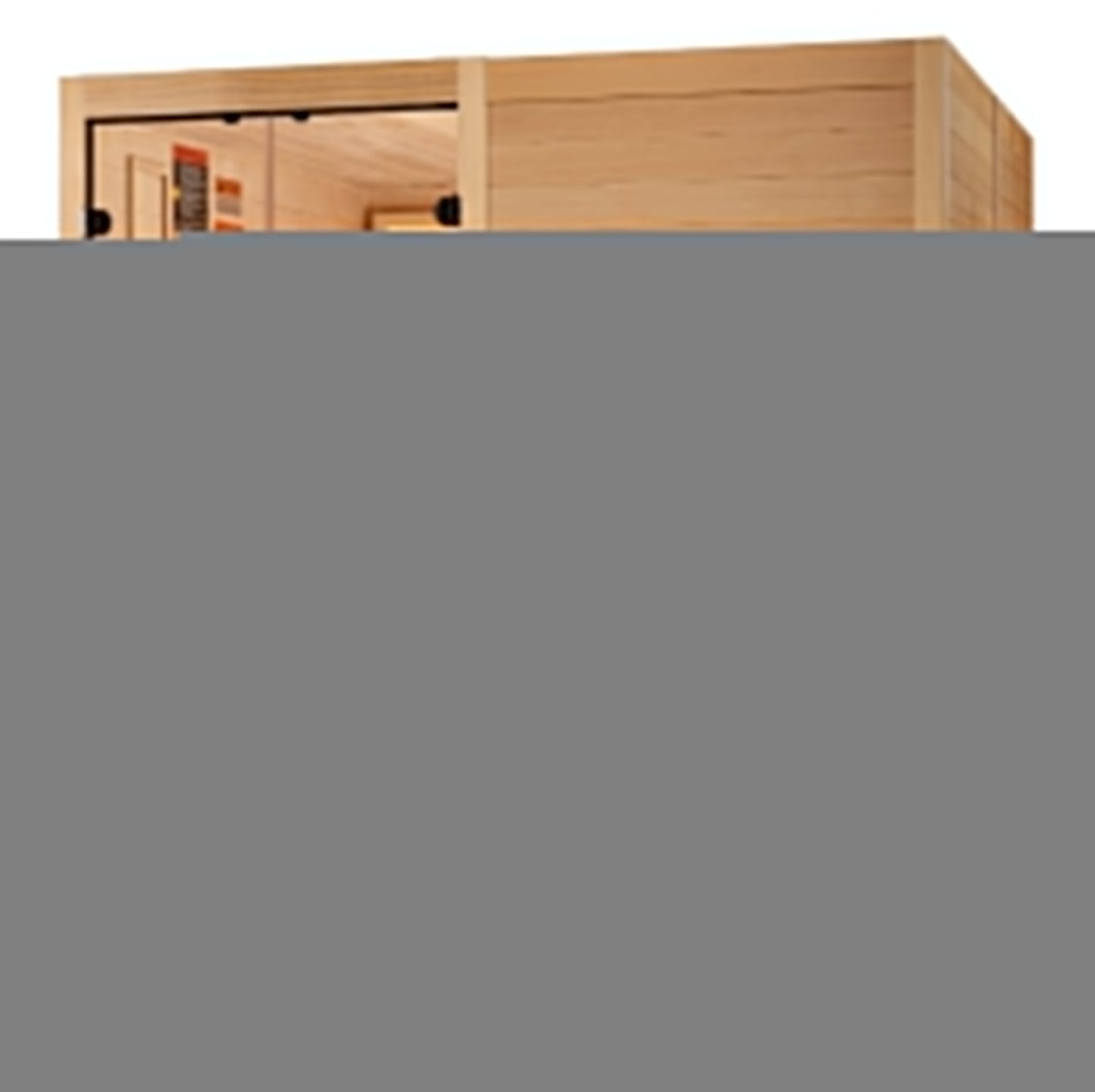 Golden Designs "Toledo" 6 - Person Full Spectrum Indoor Hybrid Sauna with Harvia Stove - Sauna Heater Supply
