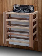 Golden Designs "Toledo" 6 - Person Full Spectrum Indoor Hybrid Sauna with Harvia Stove - The Sauna Solution LLC