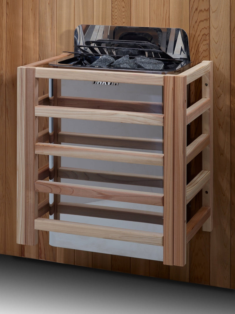 Golden Designs "Toledo" 6 - Person Full Spectrum Indoor Hybrid Sauna with Harvia Stove - The Sauna Solution LLC