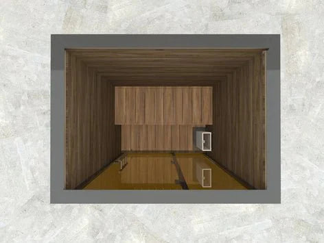 Haljas Hele Nano 2 - Person Outdoor Sauna House - The Sauna Solution LLC