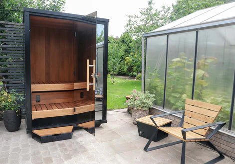 Haljas Hele Nano 2 - Person Outdoor Sauna House - The Sauna Solution LLC