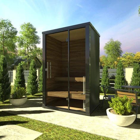 Haljas Hele Nano 2 - Person Outdoor Sauna House - The Sauna Solution LLC