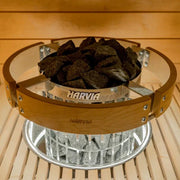 Harvia Cilindro Half Series 10.5kW Stainless Steel Sauna Heater at 240V 1PH - The Sauna Solution LLC