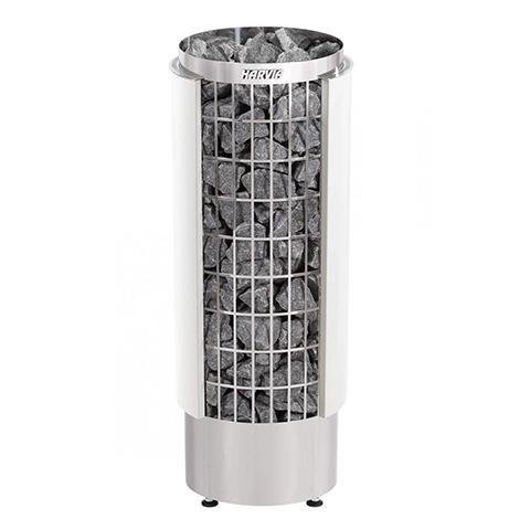 Harvia Cilindro Half Series 6kW Stainless Steel Sauna Heater at 240V 1PH - The Sauna Solution LLC