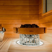 Harvia Cilindro Half Series 6kW Stainless Steel Sauna Heater at 240V 1PH - The Sauna Solution LLC