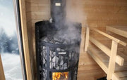 Harvia GreenFlame Series 15.9kW Wood Sauna Stove - The Sauna Solution LLC