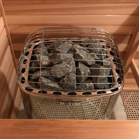 Harvia K12.5G Club Series 12.5kW Stainless Sauna Heater at 208V 3PH - The Sauna Solution LLC