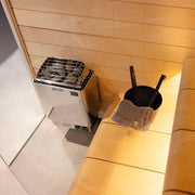 Harvia KIP Series 4.5kW Stainless Steel Sauna Heater at 240V 1PH with Built - In Time and Temperature Controls - The Sauna Solution LLC
