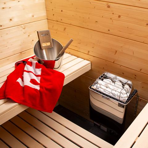 Harvia KIP80W Electric Sauna Heater Package - The Sauna Solution