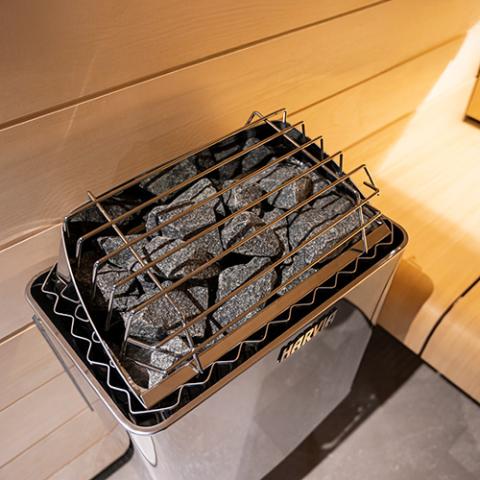 Harvia KIP80W Electric Sauna Heater Package - The Sauna Solution LLC
