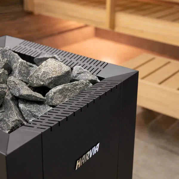 Harvia Linear Series, 26.1kW, Wood Sauna Stove - The Sauna Solution