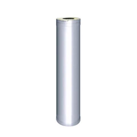 Harvia Sauna Wood Stove Chimney Extension, 1000mm, Stainless Steel - The Sauna Solution LLC