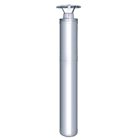 Harvia Sauna Wood Stove Chimney Kit, 1500mm, Stainless Steel - The Sauna Solution LLC