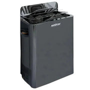 Harvia The Wall Series, 6kW, Black Stainless Steel Sauna Heater, 240V 1PH - The Sauna Solution LLC