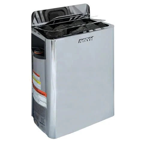 Harvia The Wall Series, 6kW, Stainless Steel Sauna Heater, 240V 1PH - The Sauna Solution LLC