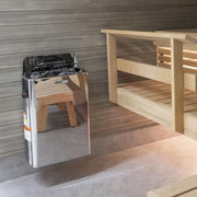 Harvia The Wall Series, 6kW, Stainless Steel Sauna Heater, 240V 1PH - The Sauna Solution LLC