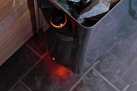 Harvia The Wall Series, 8kW, Stainless Steel Sauna Heater, 240V 1PH - The Sauna Solution