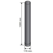Harvia WZ115100 Smoke Pipe WZ115100 - The Sauna Solution LLC