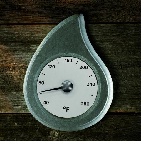 Hukka Pisarainen Sauna Thermometer - The Sauna Solution LLC