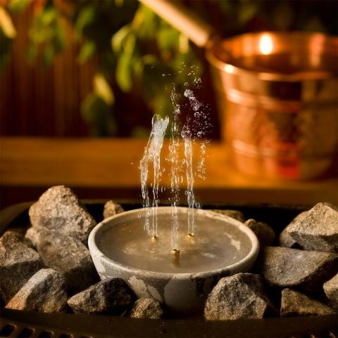 Hukka Saunamaestro Sauna Water Fountain - The Sauna Solution LLC