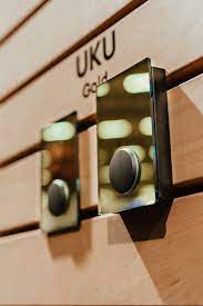 HUUM Additional UKU Control Display Panel, Gold - The Sauna Solution