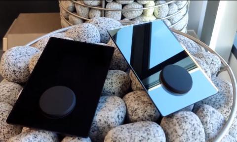 HUUM Digital On/Off, Time, Temperature Control with Wi - Fi, Mirror - The Sauna Solution LLC