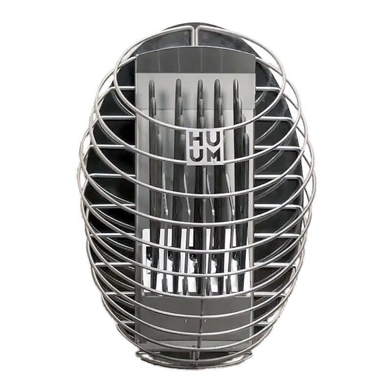 HUUM DROP Series 6.0kW Sauna Heater Package - UKU Local Black - The Sauna Solution