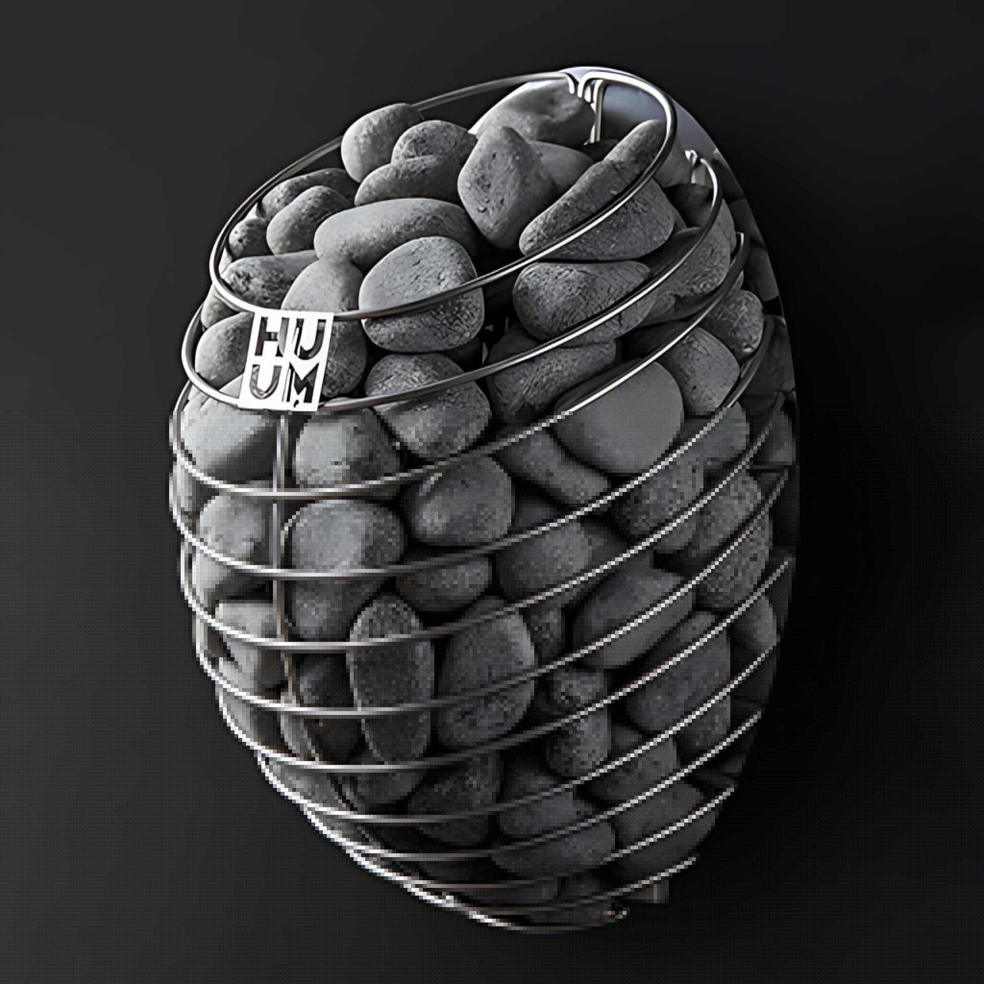 Huum DROP Series Electric Sauna Heater - 4.5kW - The Sauna Solution