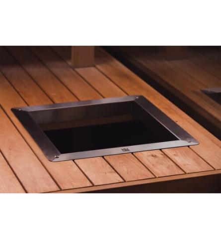 Huum Embedding Flange for CLIFF/STEEL Series Sauna Heaters - The Sauna Solution