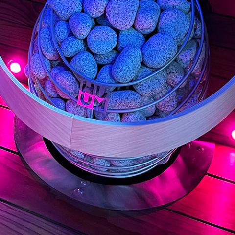 Huum Embedding Flange for DROP Series Sauna Heaters - The Sauna Solution LLC