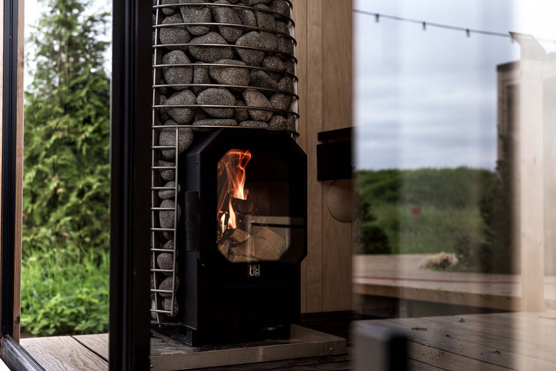 HUUM Hive Flow Mini LS Wood Burning Sauna Stove - The Sauna Solution LLC