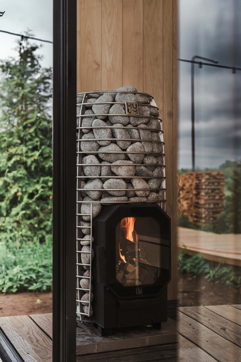 HUUM Hive Flow Mini LS Wood Burning Sauna Stove - The Sauna Solution LLC