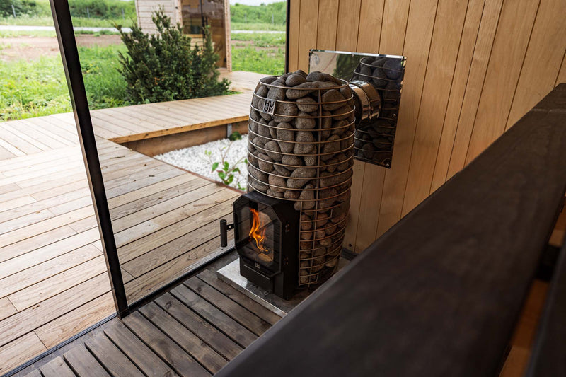 HUUM Hive Flow Mini Wood Burning Sauna Stove - The Sauna Solution LLC