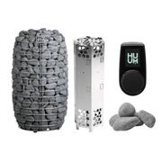 HUUM HIVE Mini Series 10.5kW Sauna Heater Package - UKU Local Black - The Sauna Solution LLC