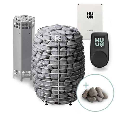 HUUM HIVE Series 12.0kW Sauna Heater Package - The Sauna Solution LLC