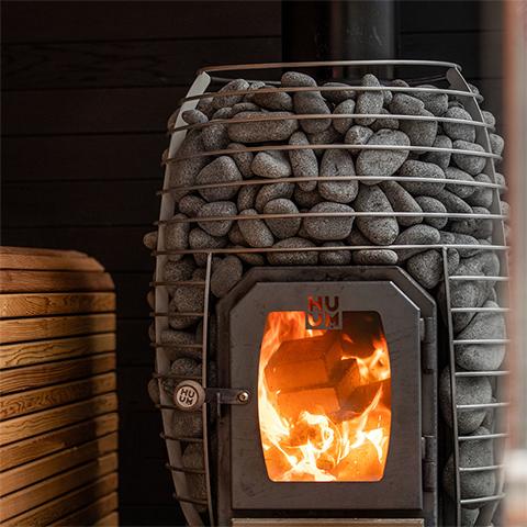 HUUM HIVE Wood Series 17.0kW Wood - Fired Sauna Stove - The Sauna Solution