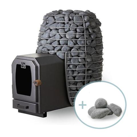 HUUM HIVE Wood Series 17kW LS Sauna Heater Package - The Sauna Solution LLC