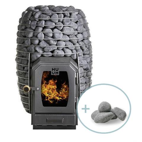 HUUM HIVE Wood Series 17kW Sauna Heater Package - The Sauna Solution LLC