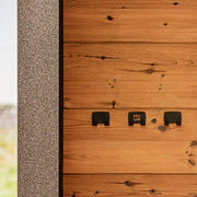 HUUM OVO Sauna Design Towel Hook Set, Black - The Sauna Solution LLC