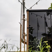 HUUM Sauna Wood Stove Chimney Set, Thru - Wall Backside Connection - The Sauna Solution LLC